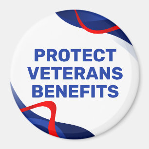 Protect Veterans Benefits Political Magnet