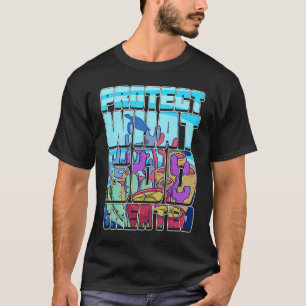 Protect What God Created Faith Coral Reefs Oceans T-Shirt