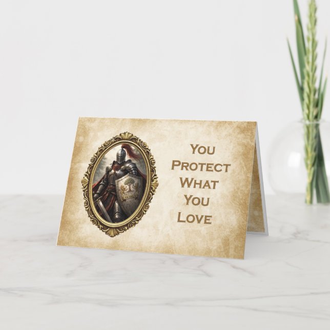 Protect What You Love  Card (Front)