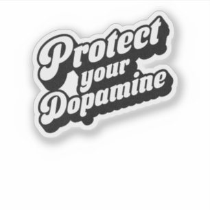 Protect Your Dopamine SelfCare Wellness Retro Gift
