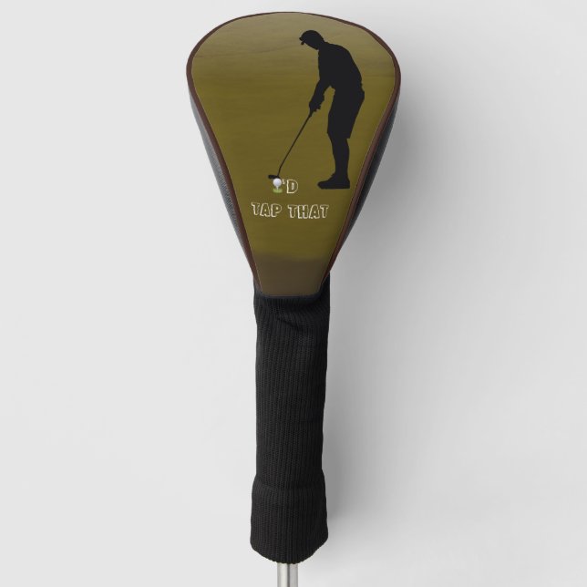 Protect Your Driver in Style: Custom  Golf Head Cover (Front)
