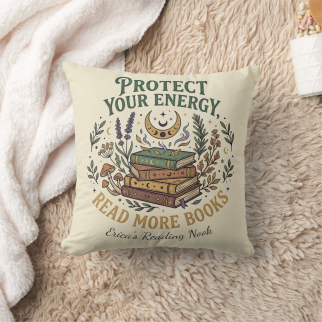 Protect Your Energy Read More Books Celestial Cushion (Blanket)