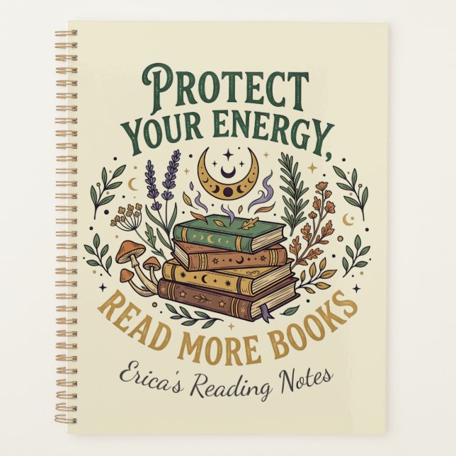 Protect Your Energy Read More Books Celestial Planner (Front)