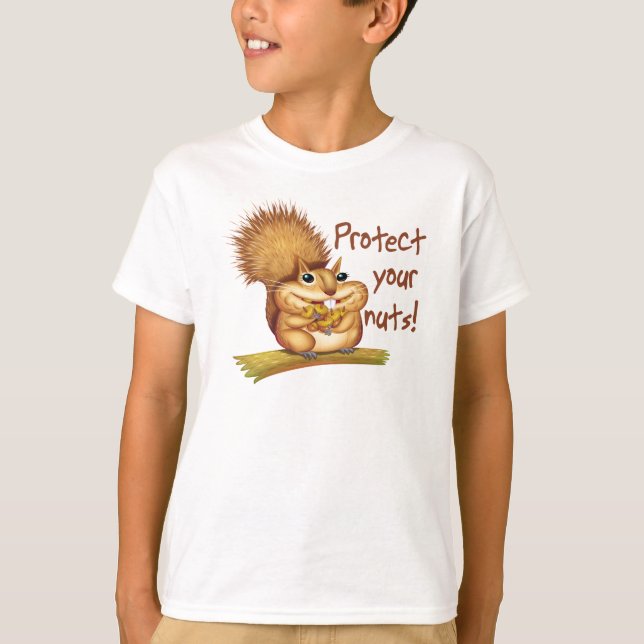 Protect Your Nuts T-Shirt (Front)