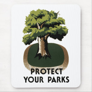 Protect Your Parks Mouse Pad