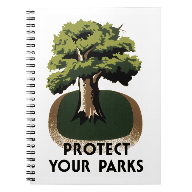 Protect Your Parks Notebook (Front)
