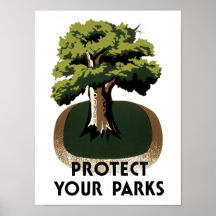 Protect Your Parks Poster