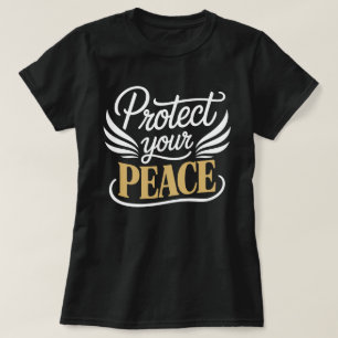 Protect Your Peace Calligraphy Tee