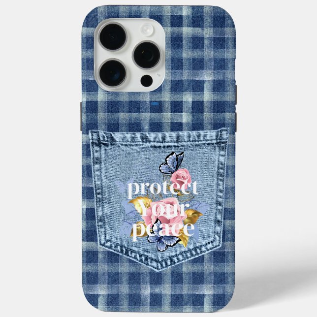 Protect Your Peace  Case-Mate iPhone Case (Back)