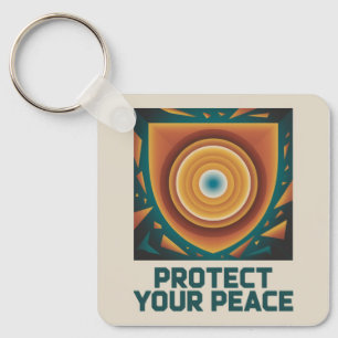 Protect Your Peace Key Ring