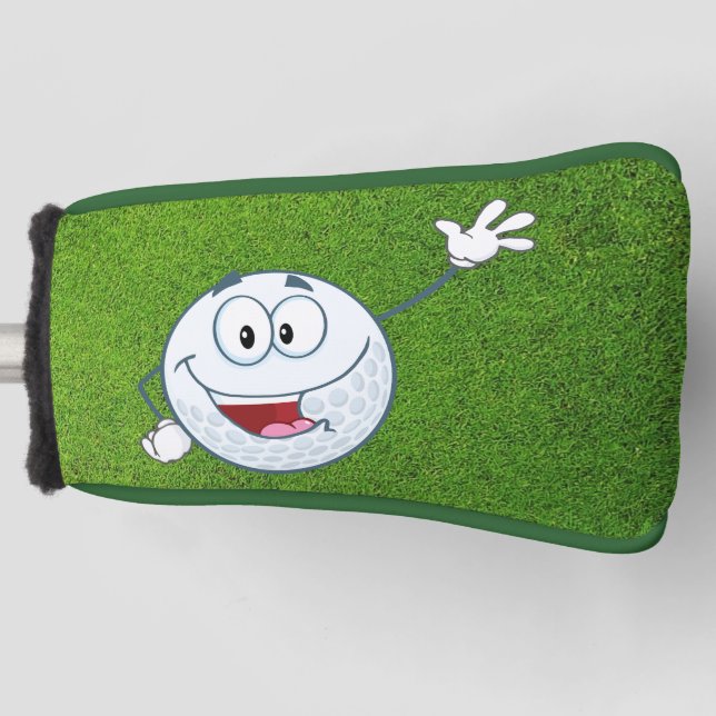 Protect Your Putter with Our Designer  Golf Head Cover (Front)