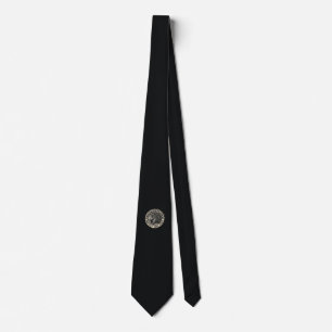 Protect Your Space Vintage Porcupine Art Tie