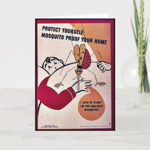 Protect Yourself Mosquito Proof Your Home Card