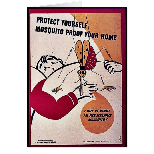 Protect Yourself Mosquito Proof Your Home Card