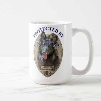 Protected By Dutch Shepherd Coffee Mug