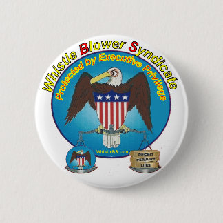 Protected by Executive Privilege 6 Cm Round Badge