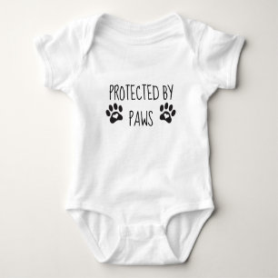 Protected By Paws Baby Bodysuit