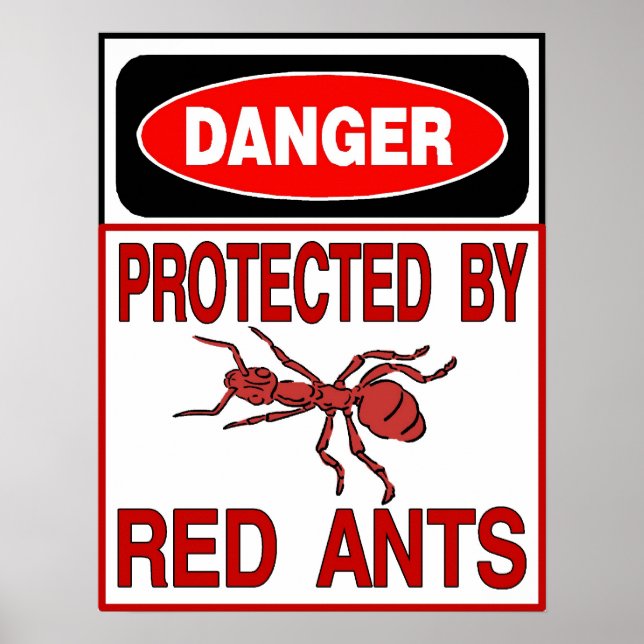 Protected By Red Ants Poster (Front)