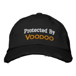 Protected By Voodoo Embroidered Hat