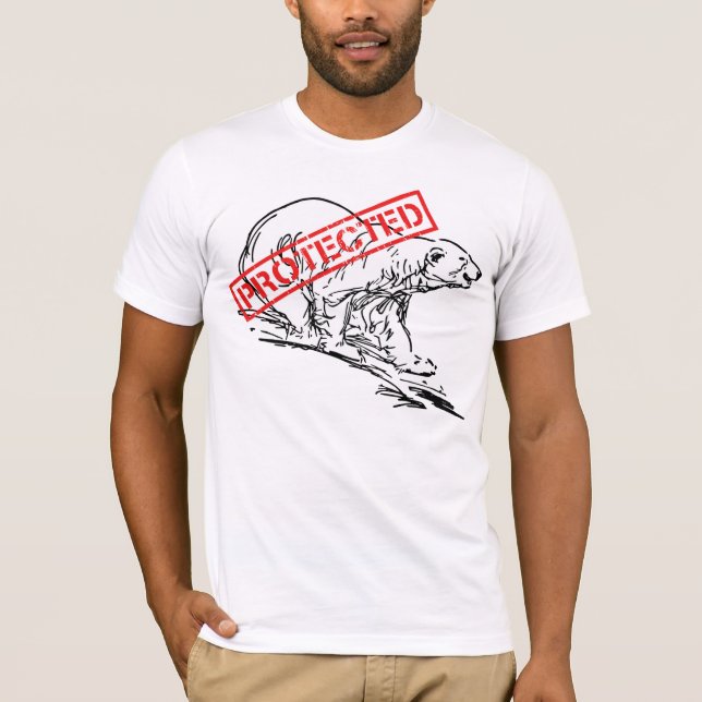 Protected Polar Bear T-Shirt (Front)