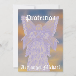 Protection Archangel Michael-Customise Invitation