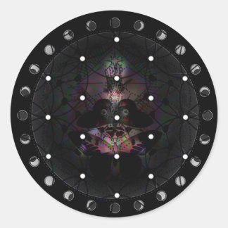 Protection Classic Round Sticker