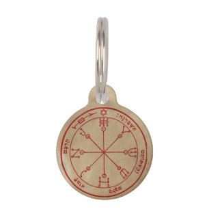 Protection of the Moon and Mars Pet Tag