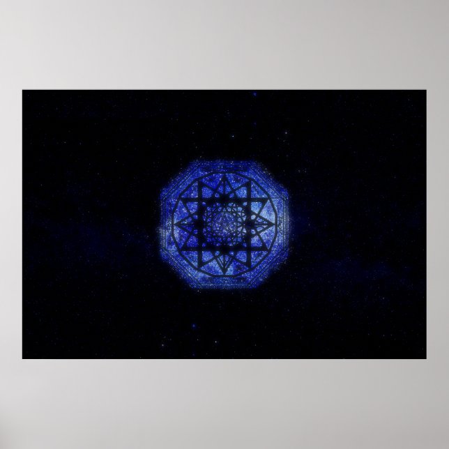 Protection Sigil from the Stars Poster (Front)