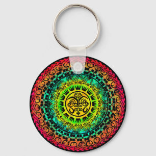 Protection tiki keychain