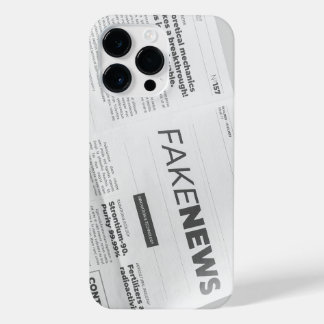 Protective Case for iPhone 14 pro with "Fake News"