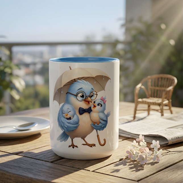 Protective Father Bird Coffee Mug  (Creator Uploaded)