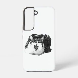 Protective Meow, Shaded Look Samsung Galaxy Case