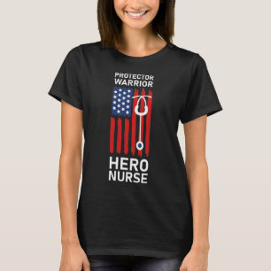 Protector Warrior Hero Nurse T-Shirt