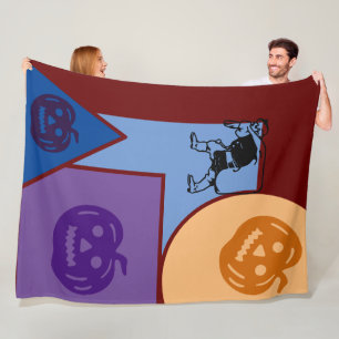 Protects From Freezing Cold,DARK(RED,ORANGE,VIOLET Fleece Blanket