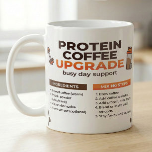 Protein Coffee Recipe Quick Morning Guide Mug