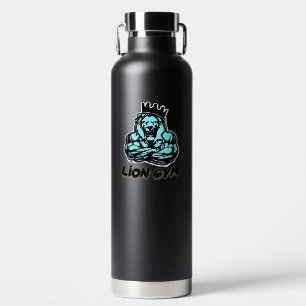 Protein flask water bottle
