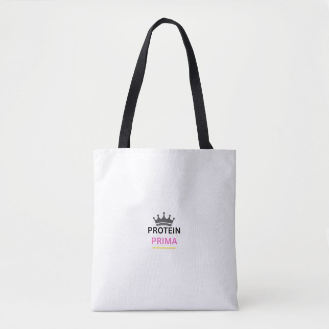 Protein Prima Gym Tote Bag  (Front)