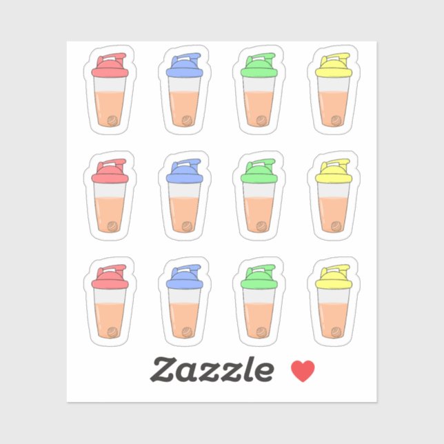 Protein Shakers Gym Bujo Planner Calendar (Sheet)