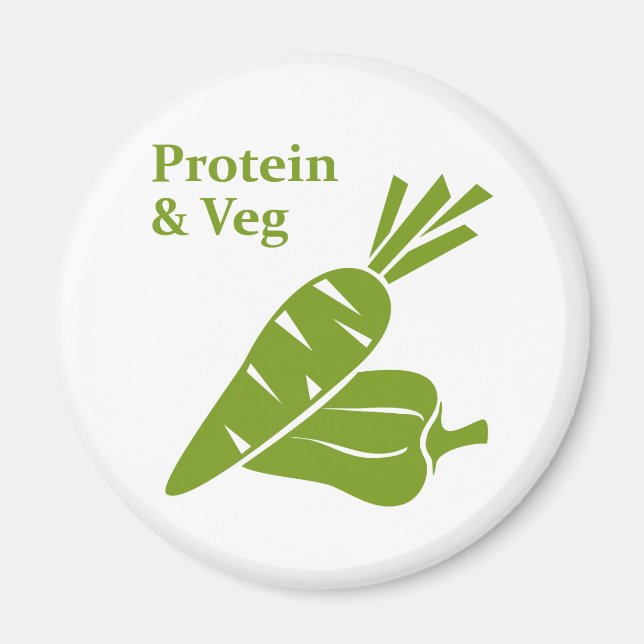 Protein & Veg Magnet (Front)