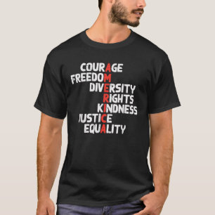 Protest America Courage Freedom Rights Resist Men T-Shirt