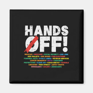 Protest Hands Off Medicare Social Security Resist Magnet
