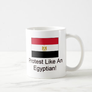Protest Like An Egyptian Coffee Mug
