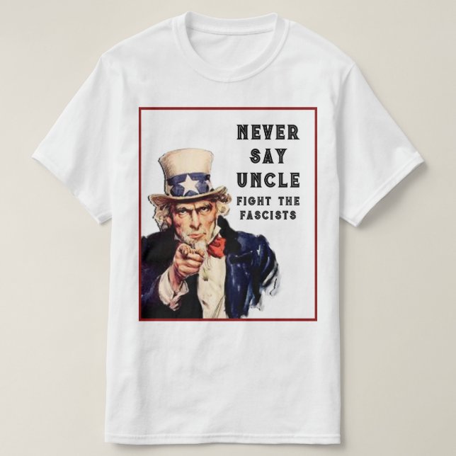 PROTEST SAVE USA DEMOCRACY T-Shirt (Design Front)