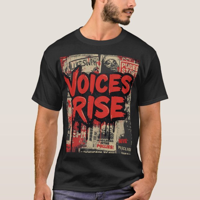 Protest Street Art T-Shirt (Front)