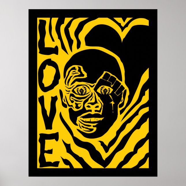 protest with love poster (Front)