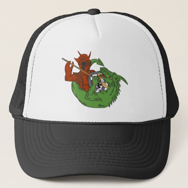 ProtoBucko - Jordan Peterson Meme Trucker Hat (Front)