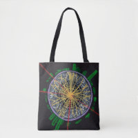 Proton Collisions at the LHC double-sided tote