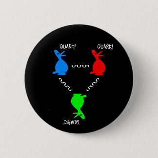 Proton Quark Duck 6 Cm Round Badge