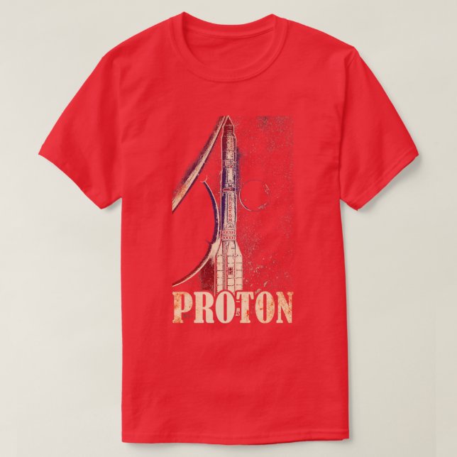 Proton Rocket T-Shirt (Design Front)