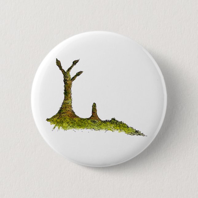 Prototaxites Lichens Button (Front)